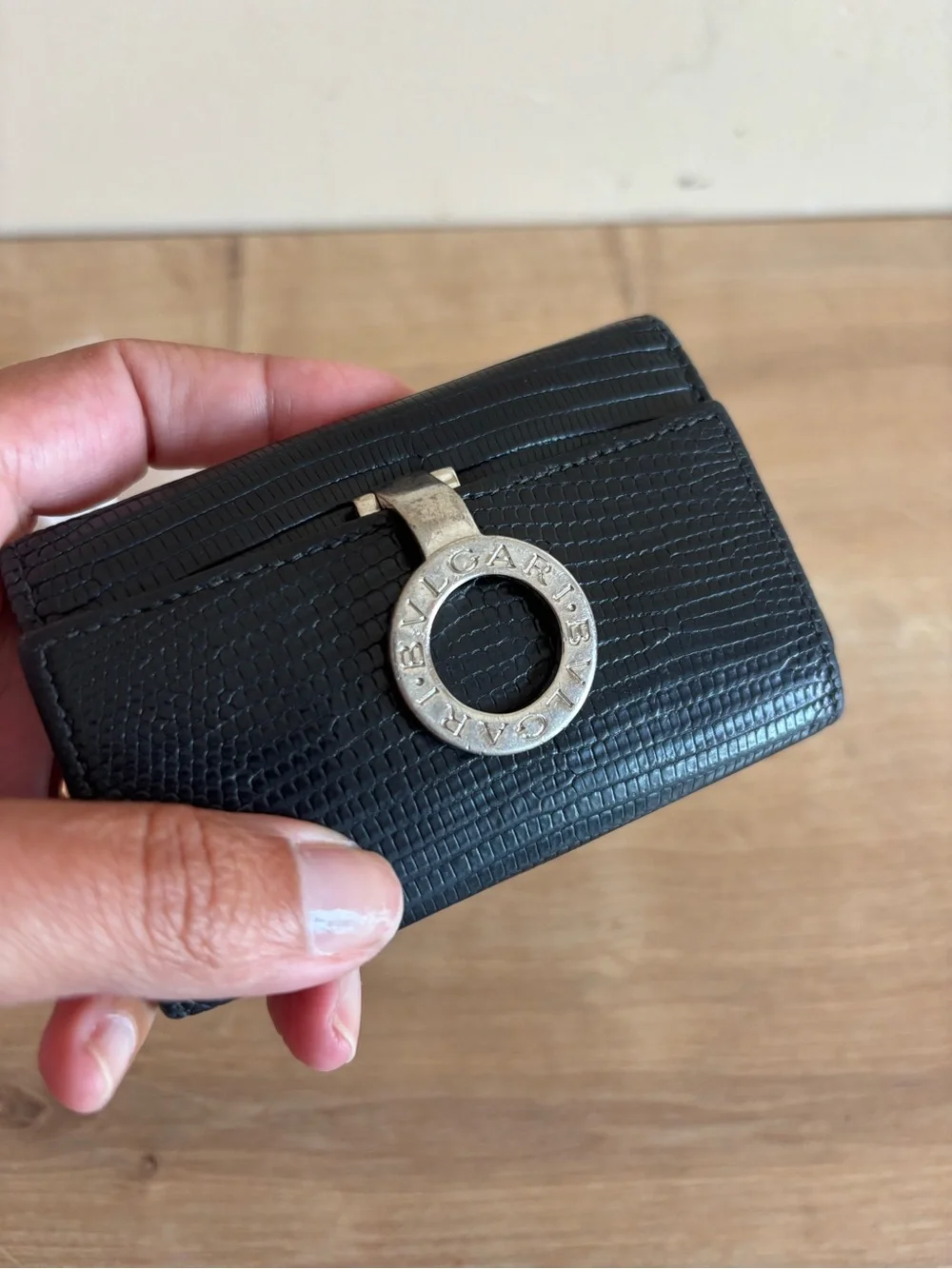 Authentic Bulgari key holder